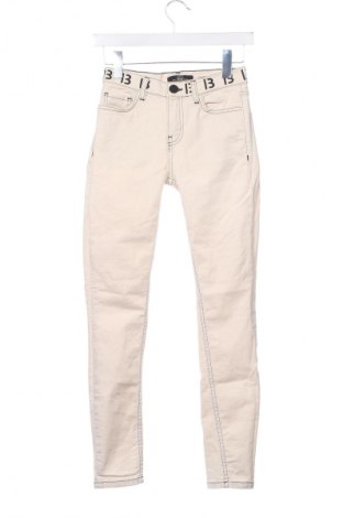 Damskie jeansy BSB Jeans, Rozmiar XS, Kolor Beżowy, Cena 94,62 zł