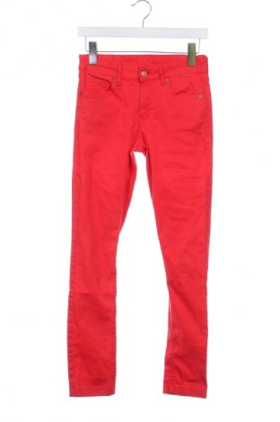 Damskie jeansy H&M Divided, Rozmiar M, Kolor Czerwony, Cena 30,99 zł