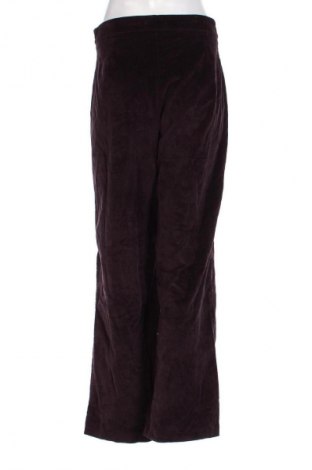 Pantaloni de velvet de femei, Mărime L, Culoare Mov, Preț 43,99 Lei