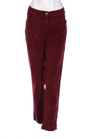 Pantaloni de velvet de femei Blue Motion, Mărime XL, Culoare Roșu, Preț 95,99 Lei