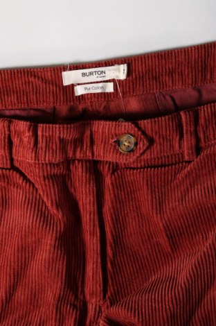 Pantaloni de velvet de femei Burton of London, Mărime XL, Culoare Roșu, Preț 79,99 Lei