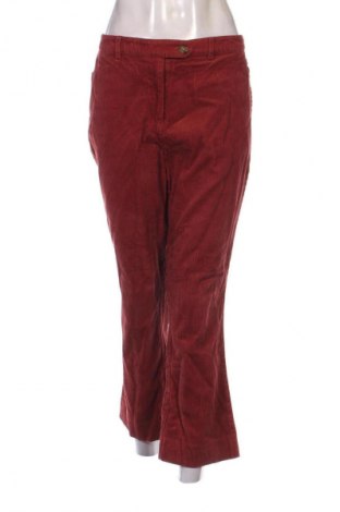 Pantaloni de velvet de femei Burton of London, Mărime XL, Culoare Roșu, Preț 157,99 Lei