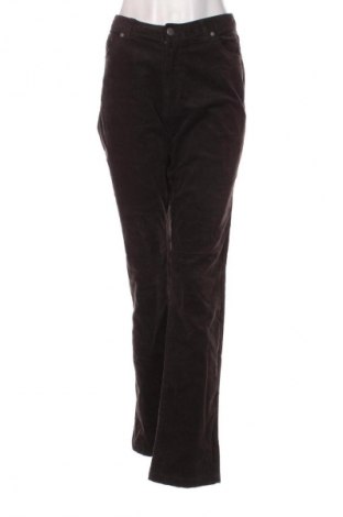 Pantaloni de velvet de femei Daily, Mărime XL, Culoare Maro, Preț 95,99 Lei