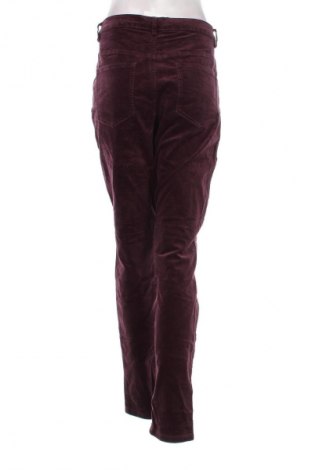 Pantaloni de velvet de femei Jackpot, Mărime XL, Culoare Roșu, Preț 43,99 Lei