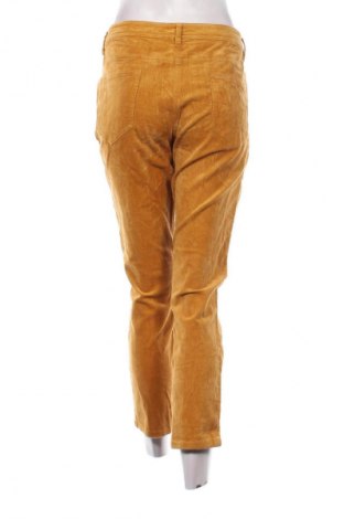 Pantaloni de velvet de femei Marie Lund, Mărime XL, Culoare Galben, Preț 157,99 Lei