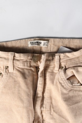 Damen Cordhose Pull&Bear, Größe XS, Farbe Ecru, Preis 10,49 €