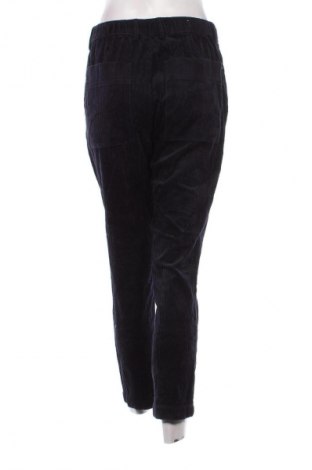 Pantaloni de velvet de femei Zara, Mărime S, Culoare Albastru, Preț 88,99 Lei