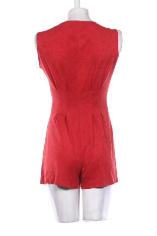 Women's short jumpsuit Bershka, Μέγεθος S, Χρώμα Κόκκινο, Τιμή 24,49 €