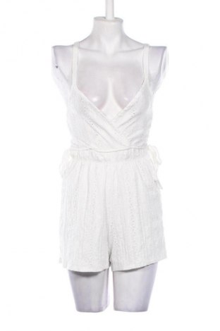 Women's short jumpsuit Pull&Bear, Mărime S, Culoare Alb, Preț 128,99 Lei