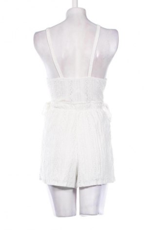 Women's short jumpsuit Pull&Bear, Μέγεθος S, Χρώμα Λευκό, Τιμή 24,49 €