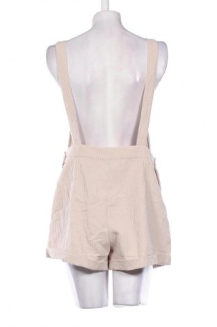 Kurzer Damenoverall SHEIN, Größe L, Farbe Beige, Preis 17,99 €