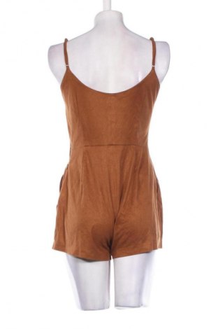 Women's short jumpsuit Stradivarius, Μέγεθος S, Χρώμα Καφέ, Τιμή 15,99 €