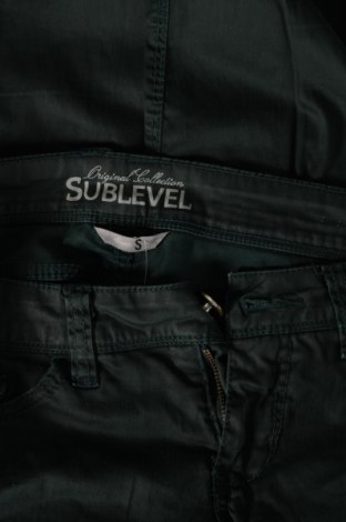 Pantaloni de femei Sublevel, Mărime S, Culoare Verde, Preț 73,98 Lei