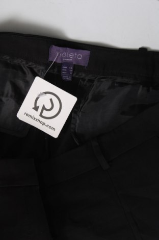 Dámské kalhoty  Violeta by Mango, Velikost XL, Barva Černá, Cena  549,00 Kč