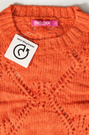 Damenpullover, Größe M, Farbe Orange, Preis 20,49 €