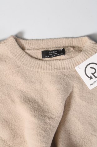 Damenpullover Bershka, Größe M, Farbe Beige, Preis 13,99 €