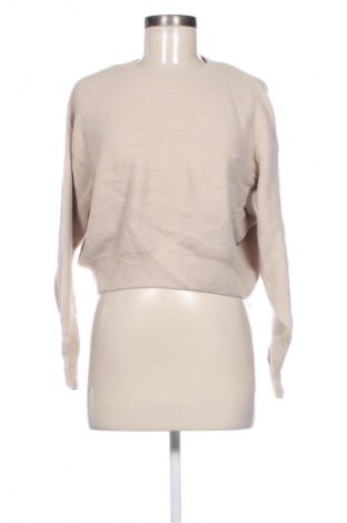 Damenpullover Bershka, Größe M, Farbe Beige, Preis 13,99 €