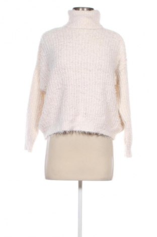 Damenpullover Bershka, Größe S, Farbe Ecru, Preis 13,99 €