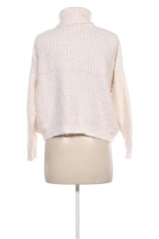 Damski sweter Bershka, Rozmiar S, Kolor ecru, Cena 60,99 zł