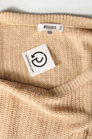 Damenpullover Missguided, Größe M, Farbe Beige, Preis 20,49 €