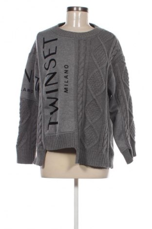 Damski sweter TWINSET, Rozmiar S, Kolor Szary, Cena 331,07 zł