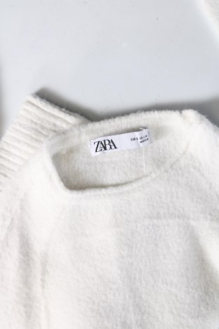 Damski sweter Zara, Rozmiar S, Kolor Biały, Cena 86,99 zł