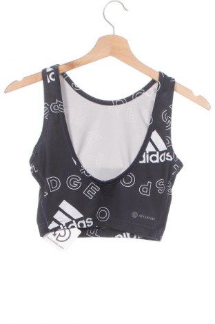 Damen Sporttop Adidas, Größe XS, Farbe Schwarz, Preis 17,39 €