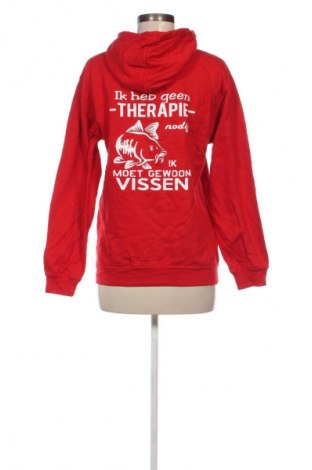 Damen Sweatshirt Just hoods, Größe S, Farbe Rot, Preis € 20,49