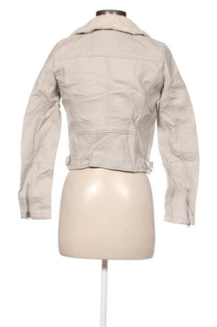 Damen Lederjacke H&M Divided, Größe M, Farbe Grau, Preis 26,99 €