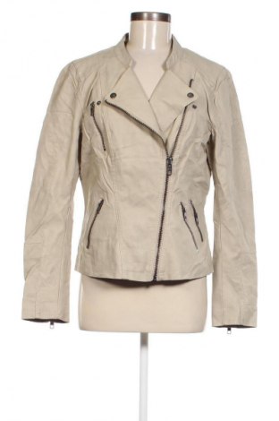 Damen Lederjacke ONLY, Größe M, Farbe Beige, Preis 28,99 €