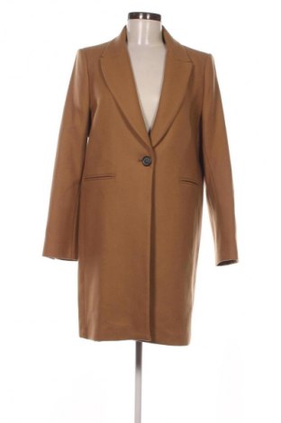 Damenmantel Zara, Größe L, Farbe Beige, Preis 51,15 €