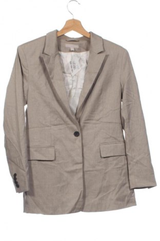 Damen Blazer H&M, Größe XS, Farbe Beige, Preis 33,99 €