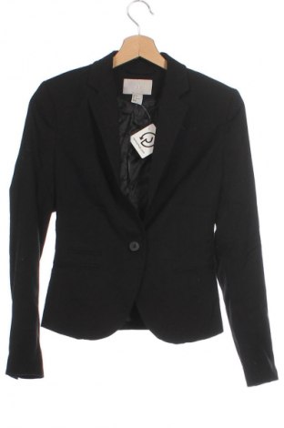 Damen Blazer H&M, Größe XS, Farbe Schwarz, Preis 33,99 €