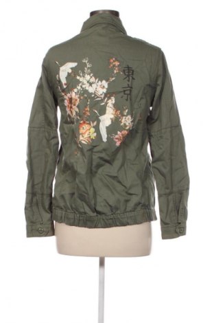 Geacă de femei Bershka, Mărime S, Culoare Verde, Preț 79,99 Lei