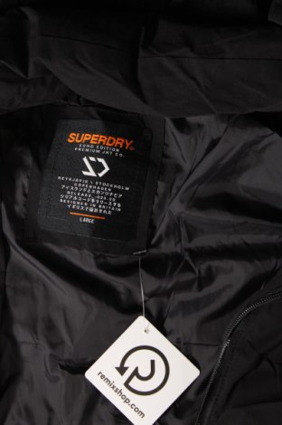 Дамско яке Superdry, Размер L, Цвят Черен, Цена 93,49 лв.