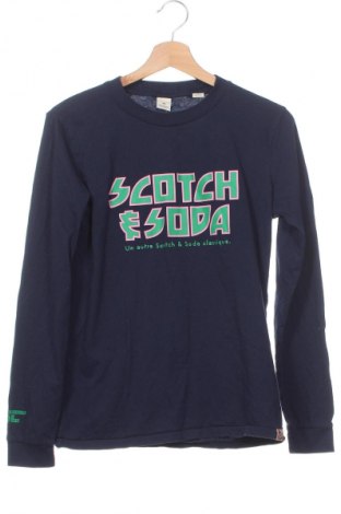 Детска блуза Scotch & Soda, Размер 13-14y/ 164-168 см, Цвят Син, Цена 21,49 лв.