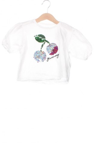 Kinder Shirt Sinsay, Größe 4-5y/ 110-116 cm, Farbe Weiß, Preis 6,14 €