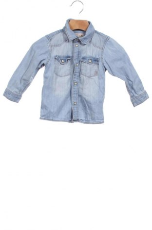 Kinderhemd H&M L.O.G.G., Größe 9-12m/ 74-80 cm, Farbe Blau, Preis 5,56 €