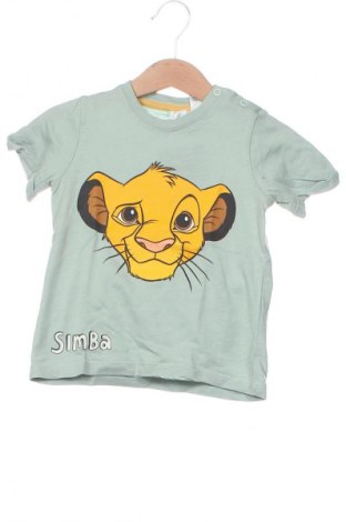 Dziecięcy T-shirt H&M, Rozmiar 9-12m/ 74-80 cm, Kolor Zielony, Cena 27,59 zł