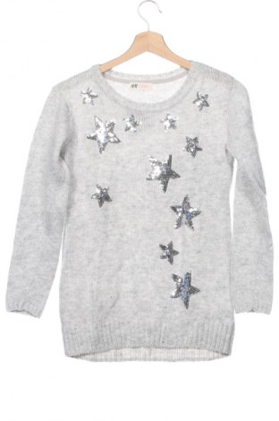 Kinderpullover H&M, Größe 10-11y/ 146-152 cm, Farbe Grau, Preis € 9,00