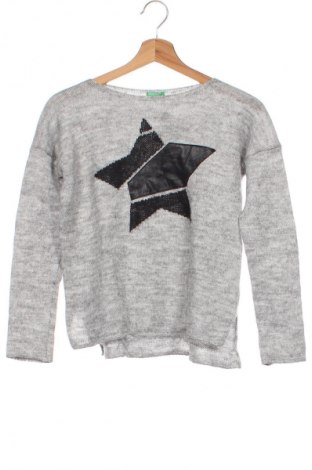 Kinderpullover United Colors Of Benetton, Größe 10-11y/ 146-152 cm, Farbe Grau, Preis 16,49 €