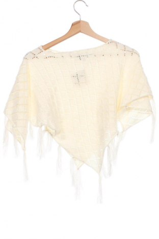 Kinderponcho Now On, Größe 8-9y/ 134-140 cm, Farbe Weiß, Preis 7,99 €