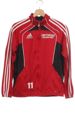 Bluză de trening, pentru copii Adidas, Mărime 13-14y/ 164-168 cm, Culoare Roșu, Preț 125,99 Lei