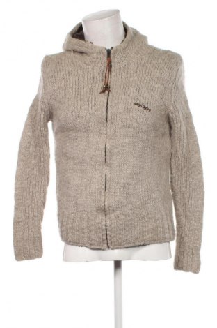 Herren Strickjacke, Größe M, Farbe Beige, Preis 27,49 €