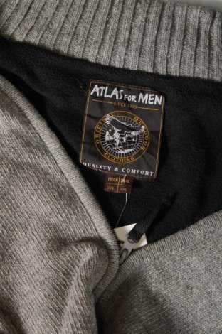 Męski kardigan Atlas For Men, Rozmiar XXL, Kolor Szary, Cena 87,99 zł