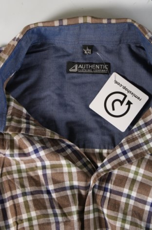 Ανδρικό πουκάμισο Authentic Clothing Company, Μέγεθος L, Χρώμα Πολύχρωμο, Τιμή 9,49 €