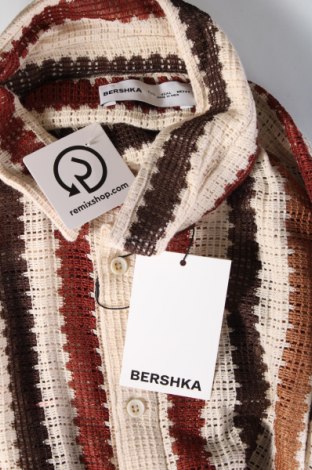 Ανδρικό πουκάμισο Bershka, Μέγεθος L, Χρώμα Πολύχρωμο, Τιμή 23,53 €