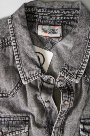 Ανδρικό πουκάμισο Hilfiger Denim, Μέγεθος XL, Χρώμα Γκρί, Τιμή 38,49 €