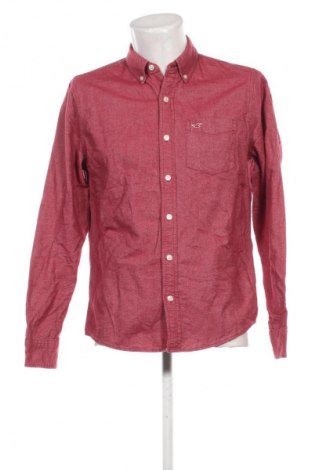 Herrenhemd Hollister, Größe M, Farbe Rot, Preis 23,99 €