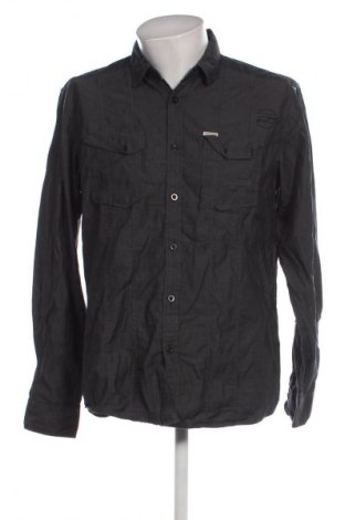 Herrenhemd Jack & Jones, Größe L, Farbe Grau, Preis 23,99 €